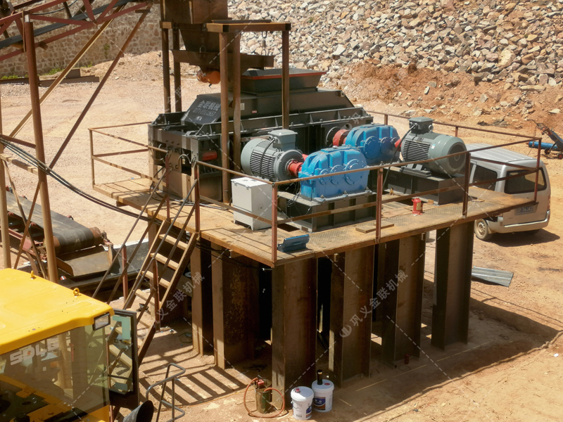 石灰石加工成石子和沙子,用對輥制砂機怎么樣? 石灰石加工成石子和沙子,用對輥制砂機怎么樣?