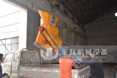 小型雙級粉碎機發(fā)貨圖片_發(fā)往山西忻州_破碎煤和煤泥
